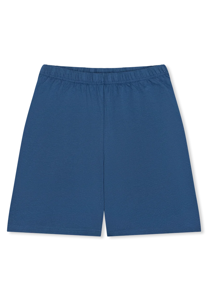 Schlafanzug kurz Dunkelblau/Weiss gestreift - Teens Nightwear