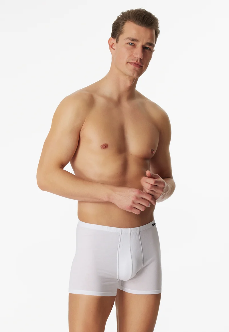 Enge Boxershorts 2er-Pack Weiss - Essentials