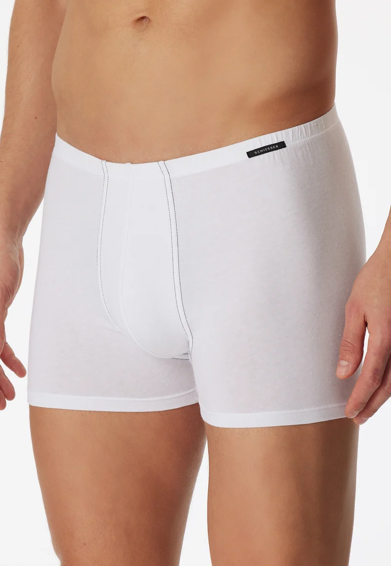 Enge Boxershorts 2er-Pack Weiss - Essentials