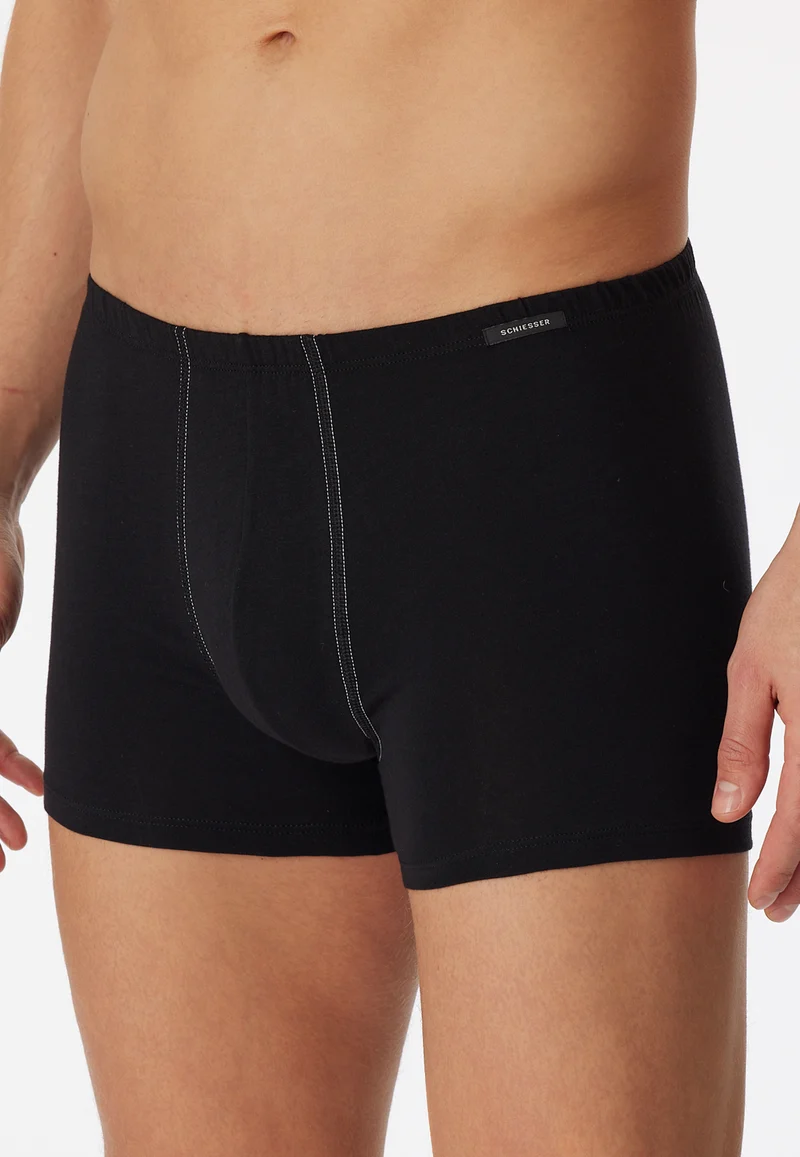 Enge Boxershorts 2er-Pack Schwarz - Essentials