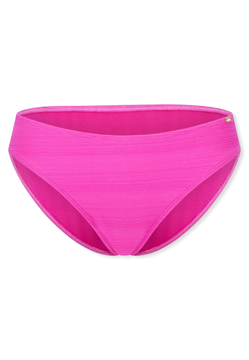 Bikinislip Pink gestreift - Aqua