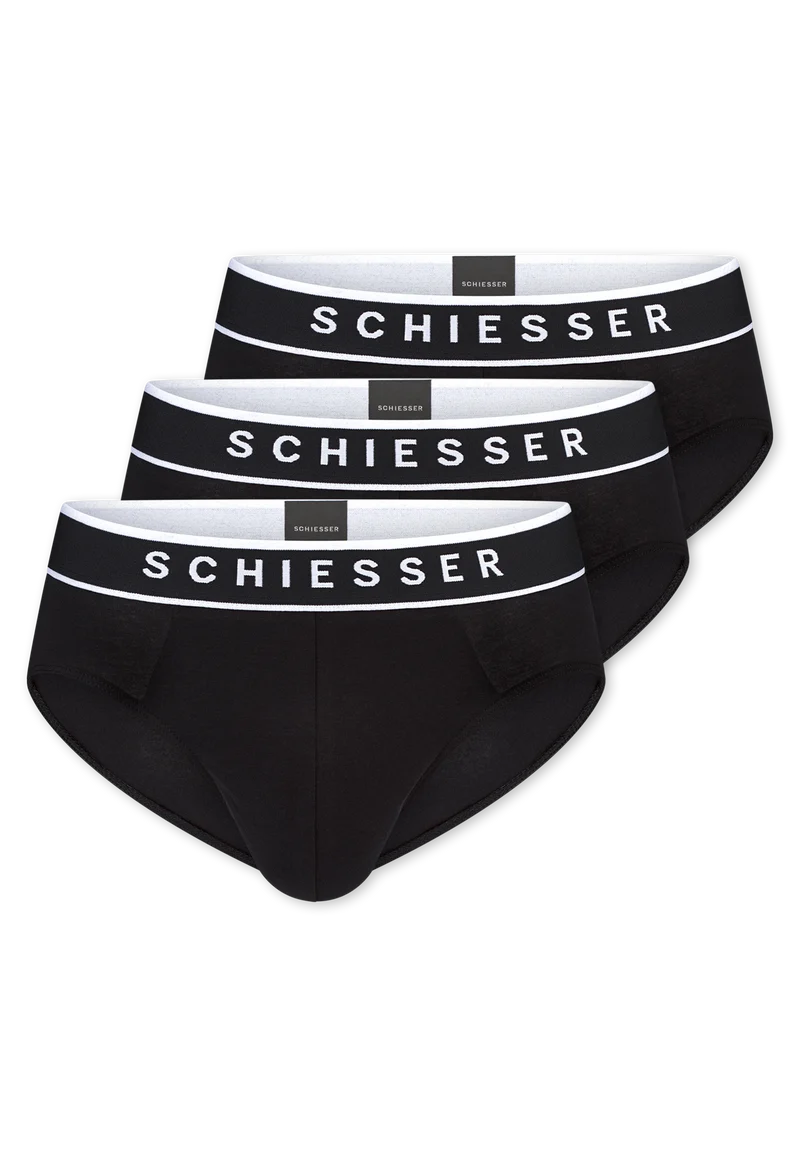 Slip 3er-Pack Schwarz - 95/5