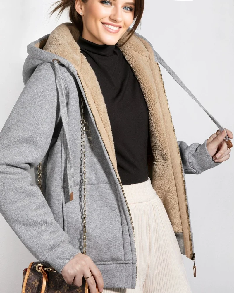 Gilet Fourré Capuche - Helena