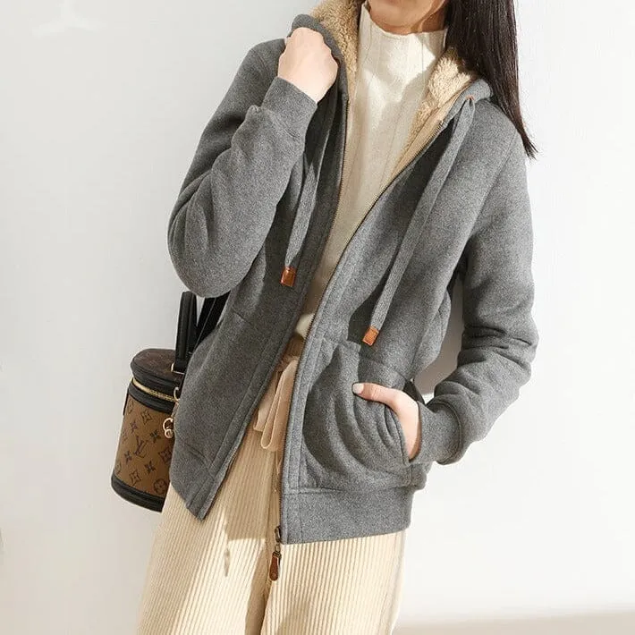 Gilet Fourré Capuche - Helena