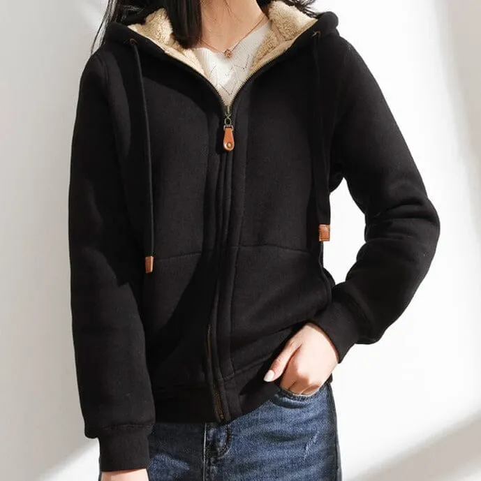 Gilet Fourré Capuche - Helena