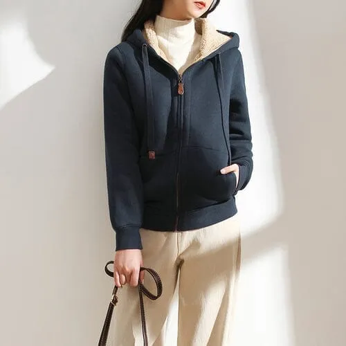 Gilet Fourré Capuche - Helena