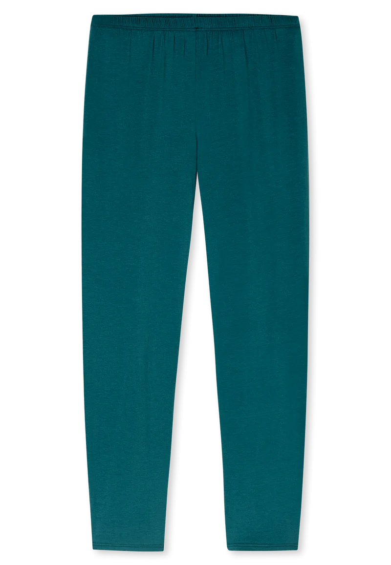 Schlafanzug Petrol gestreift - Long Life Soft