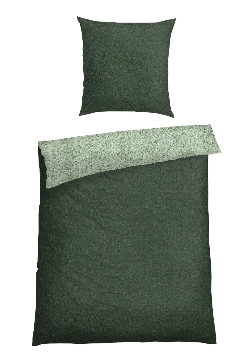 Bettwäscheset 2-teilig Grün - SCHIESSER Home