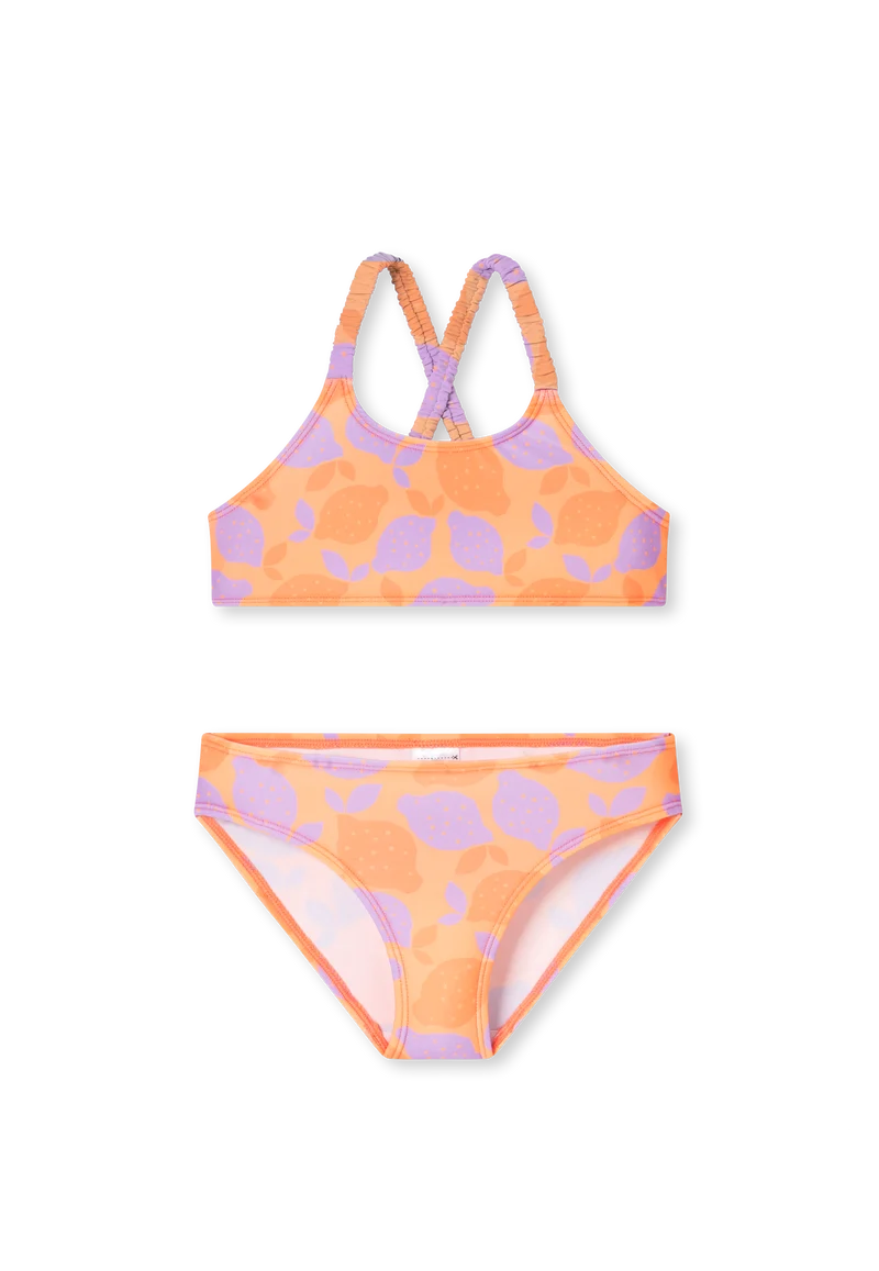 Bikini Bunt gemustert - Aqua
