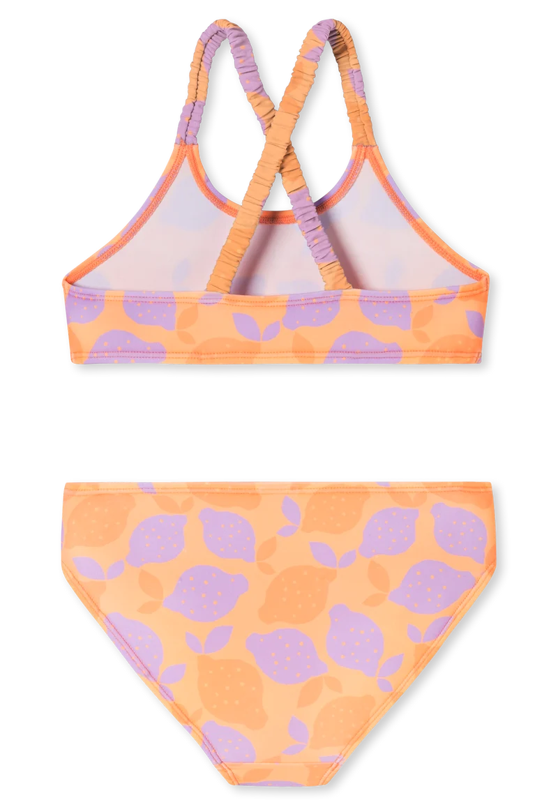 Bikini Bunt gemustert - Aqua