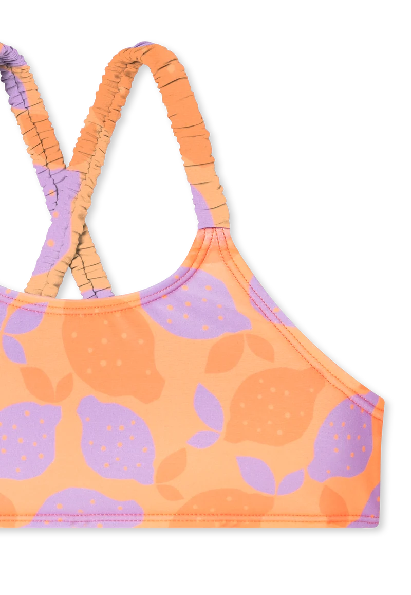 Bikini Bunt gemustert - Aqua