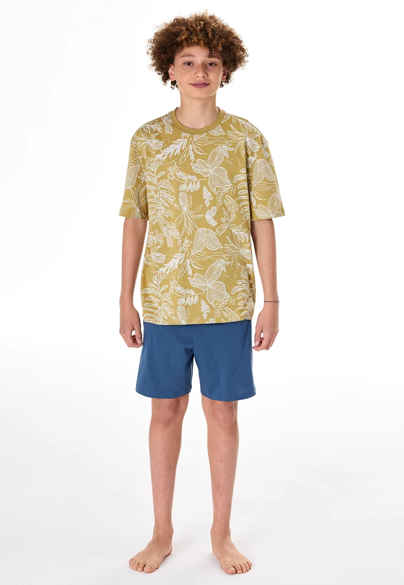 Schlafanzug kurz Bunt gemustert - Teens Nightwear