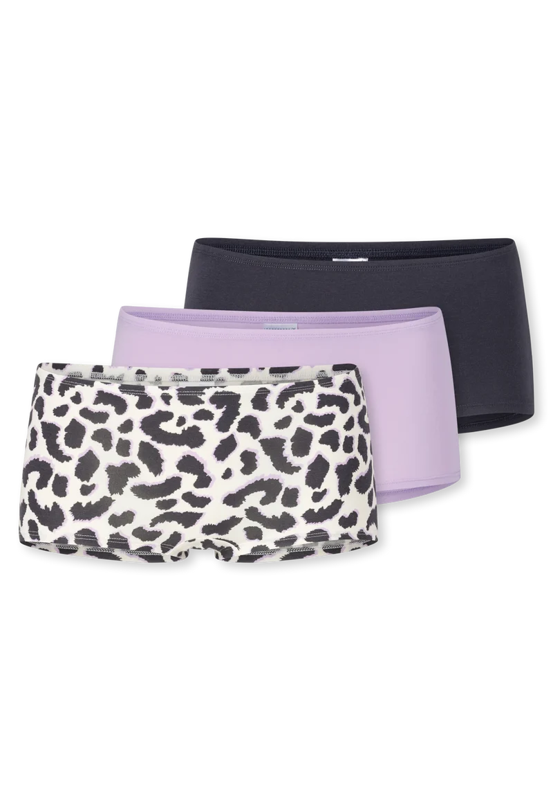 Shorts 3er-Pack Bunt gemustert - 95/5