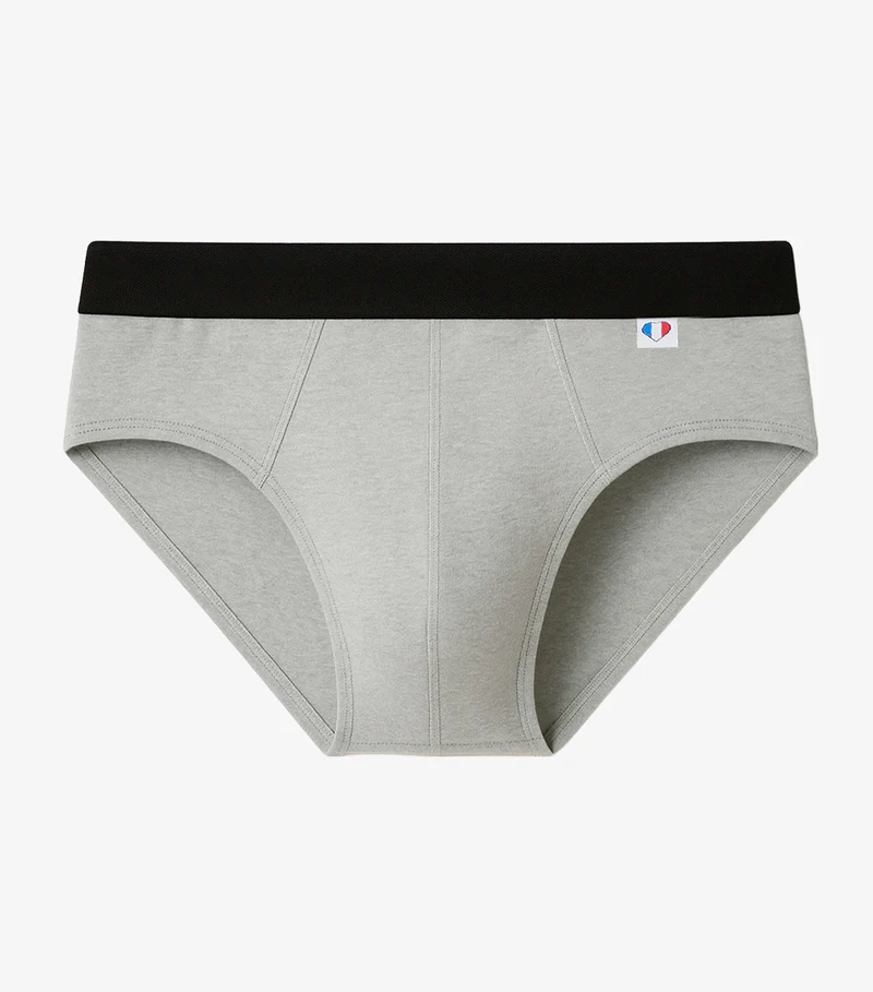 Slip Homme Gris - Intemporel