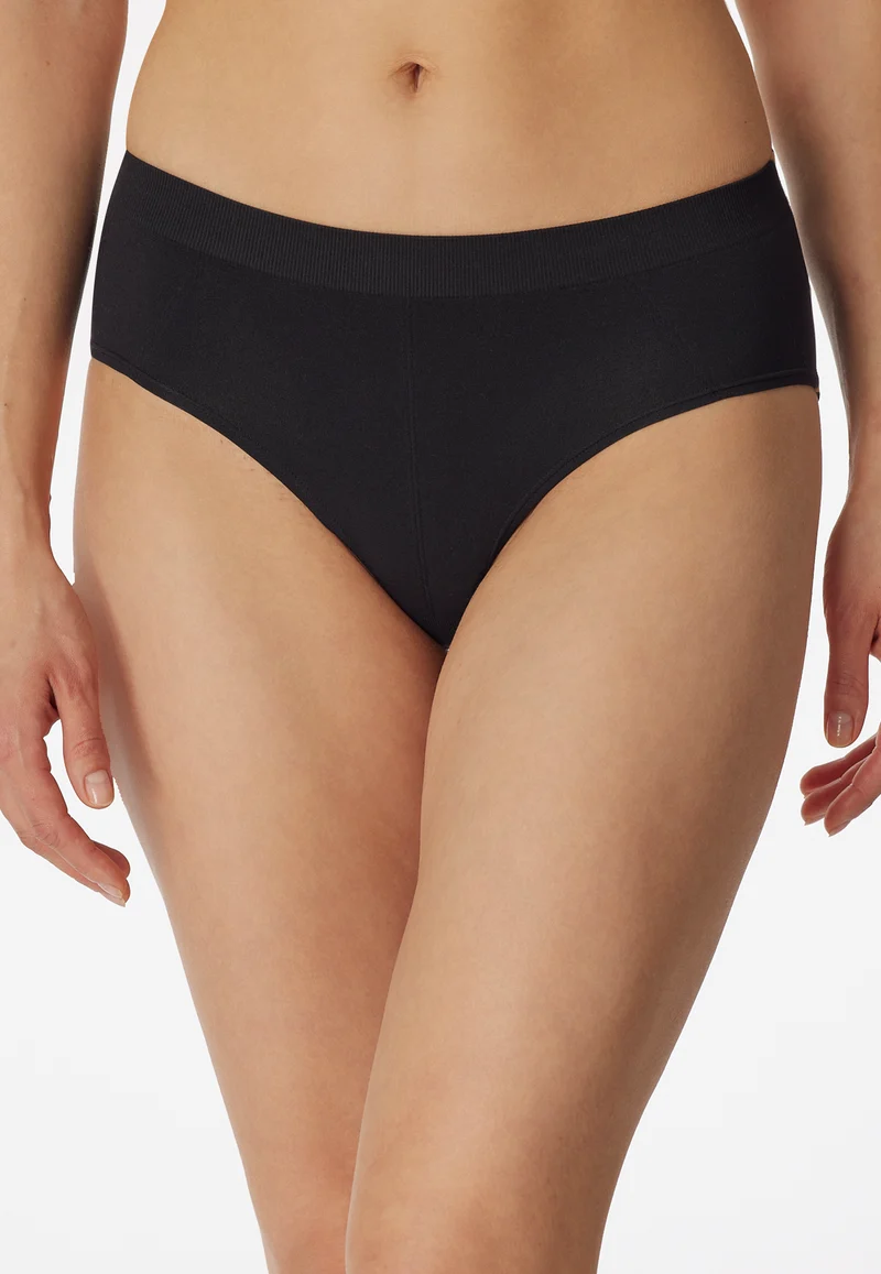 Midi Slip Seamless Schwarz - Casual Seamless
