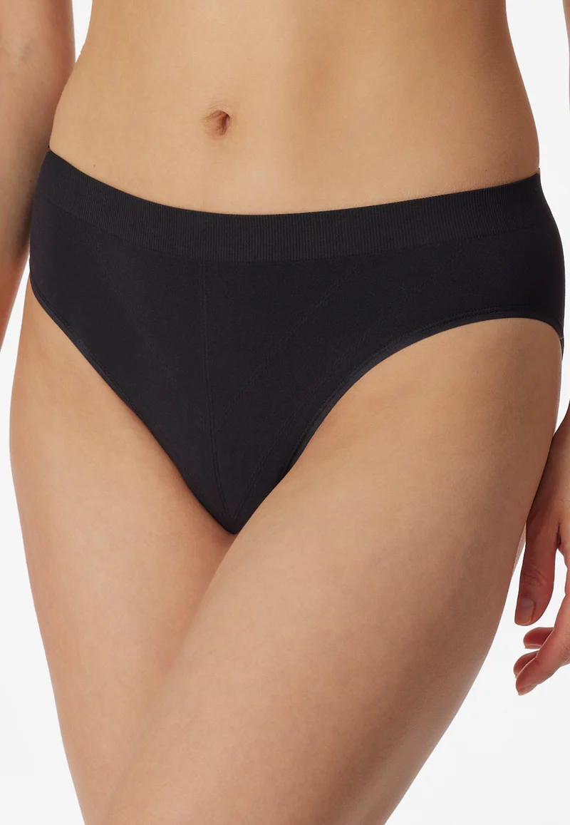 Slip Schwarz - Casual Seamless