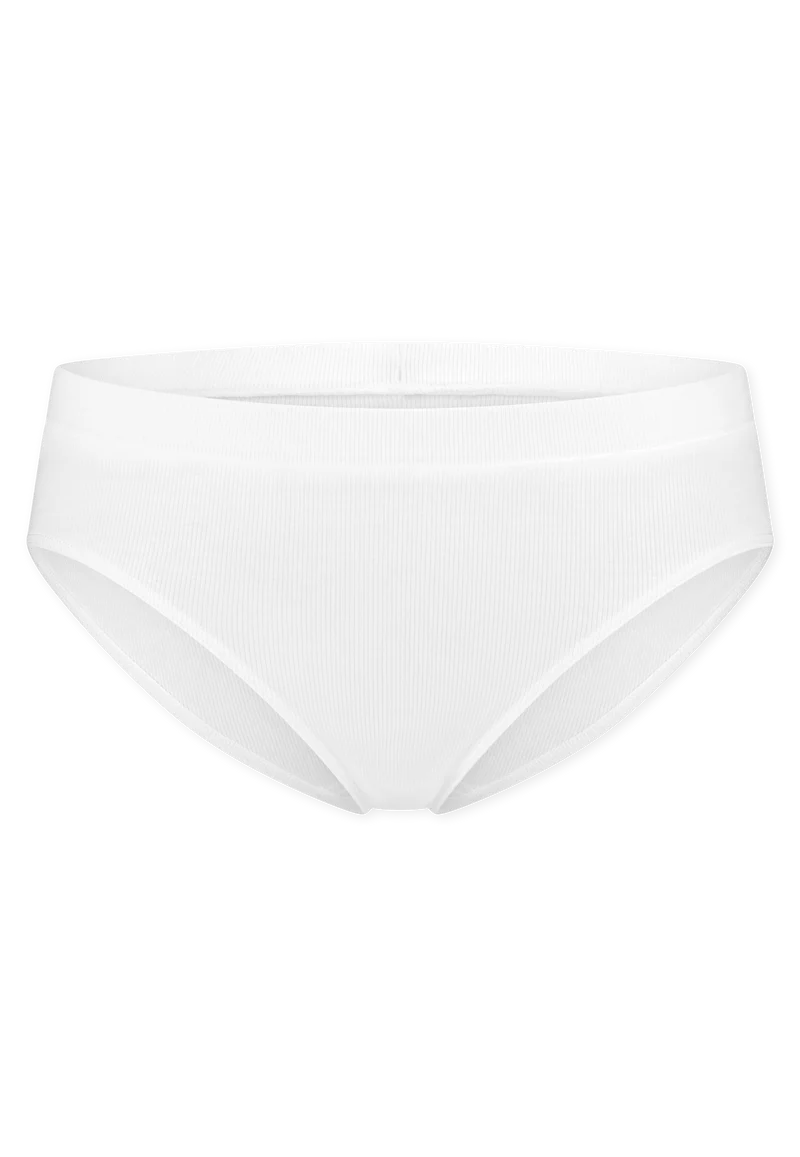 Slip Doppelripp Weiss - Pure Rib