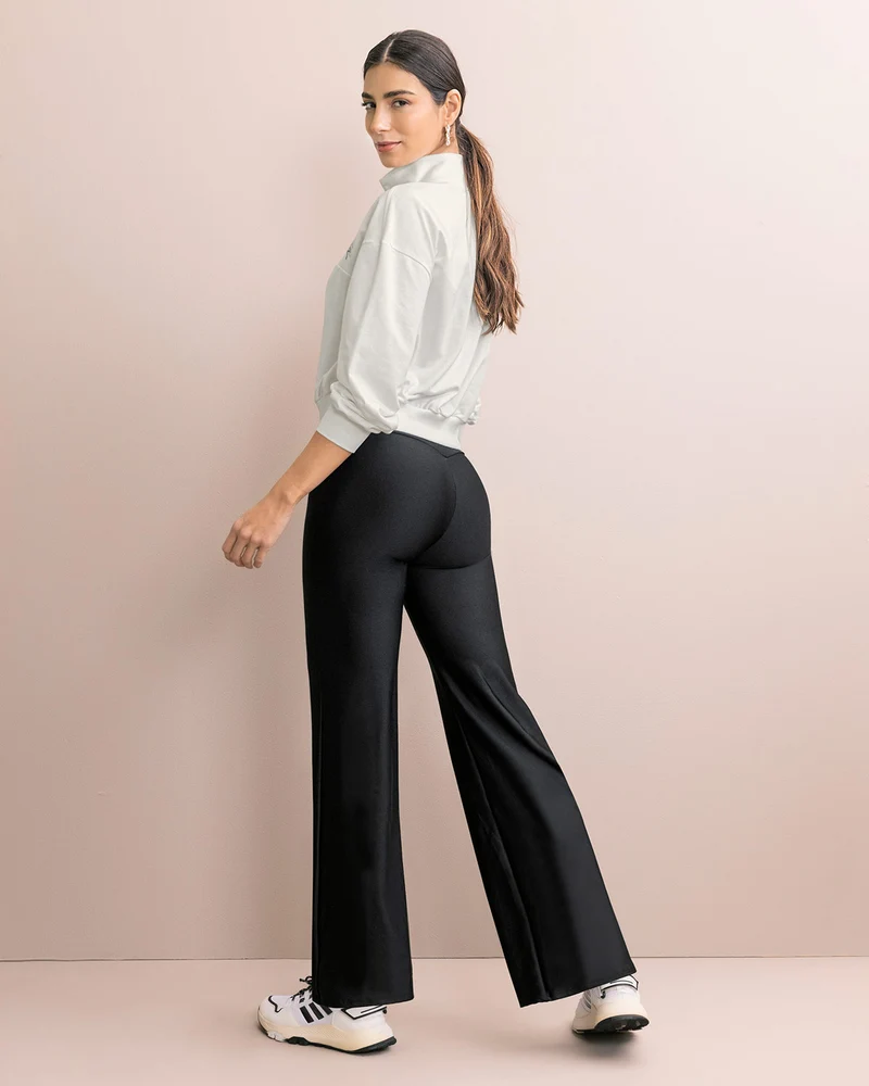 Legging évasé taille haute galbant