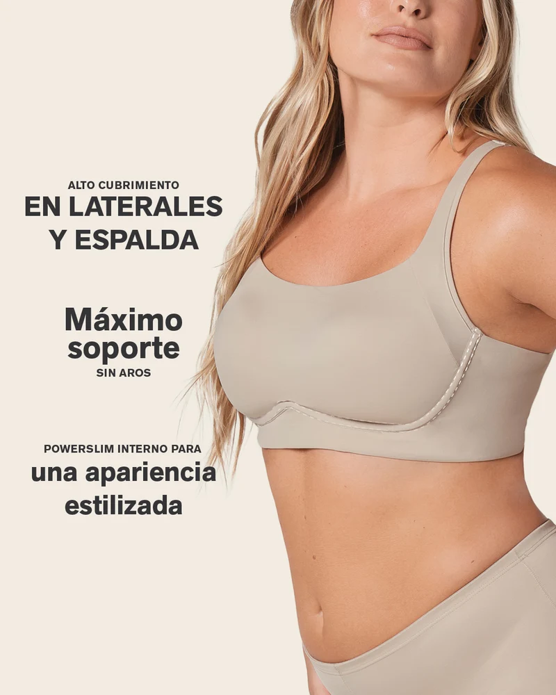 Pack de 2 brassières ultra confortables à haut maintien et couvrance