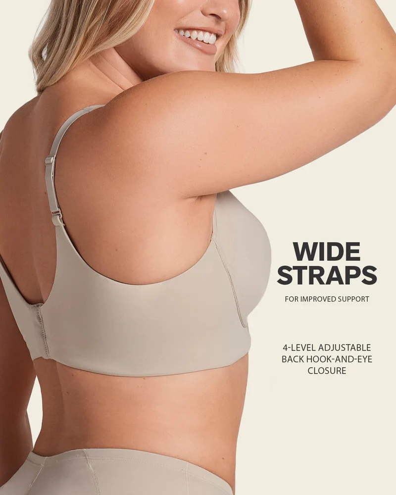Pack de 2 brassières ultra confortables à haut maintien et couvrance