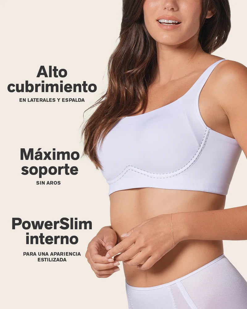 Pack de 2 brassières ultra confortables à haut maintien et couvrance