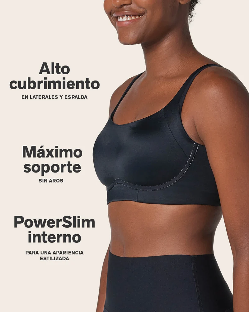 Pack de 2 brassières ultra confortables à haut maintien et couvrance