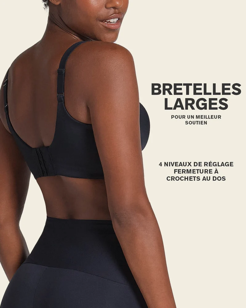 Pack de 2 brassières ultra confortables à haut maintien et couvrance