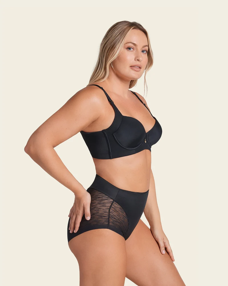 Pack de 2 soutiens-gorge push-up souples avec une bonne couverture au niveau des emmanchures et du dos