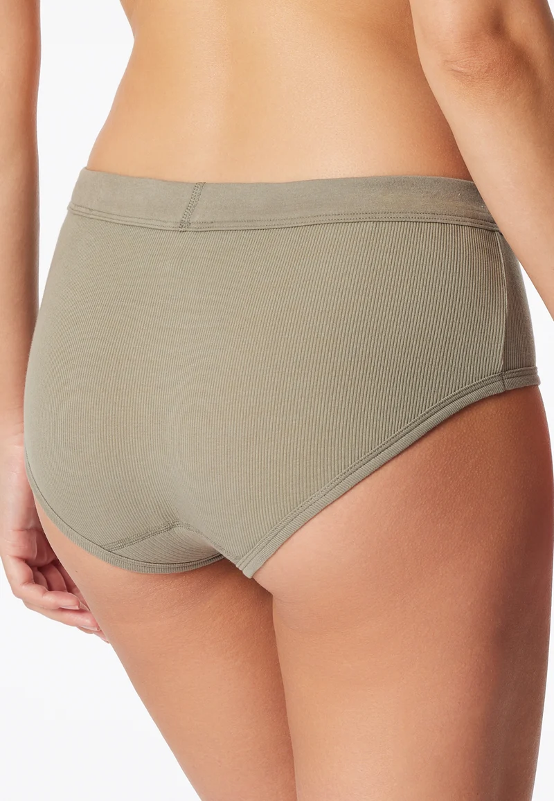 Panty Feinripp Oliv - Revival Paula