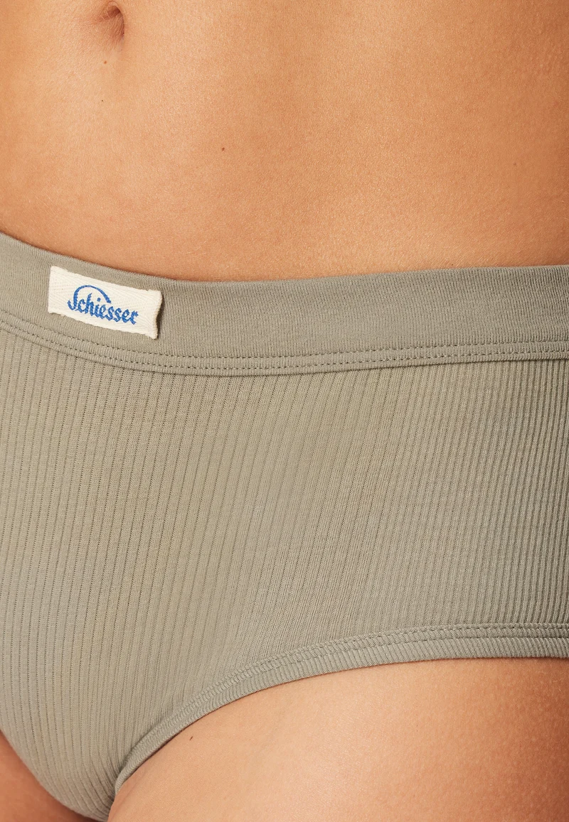 Panty Feinripp Oliv - Revival Paula
