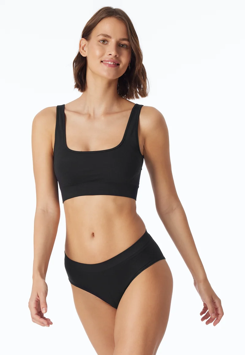 Bustier Seamless Schwarz - Casual Seamless