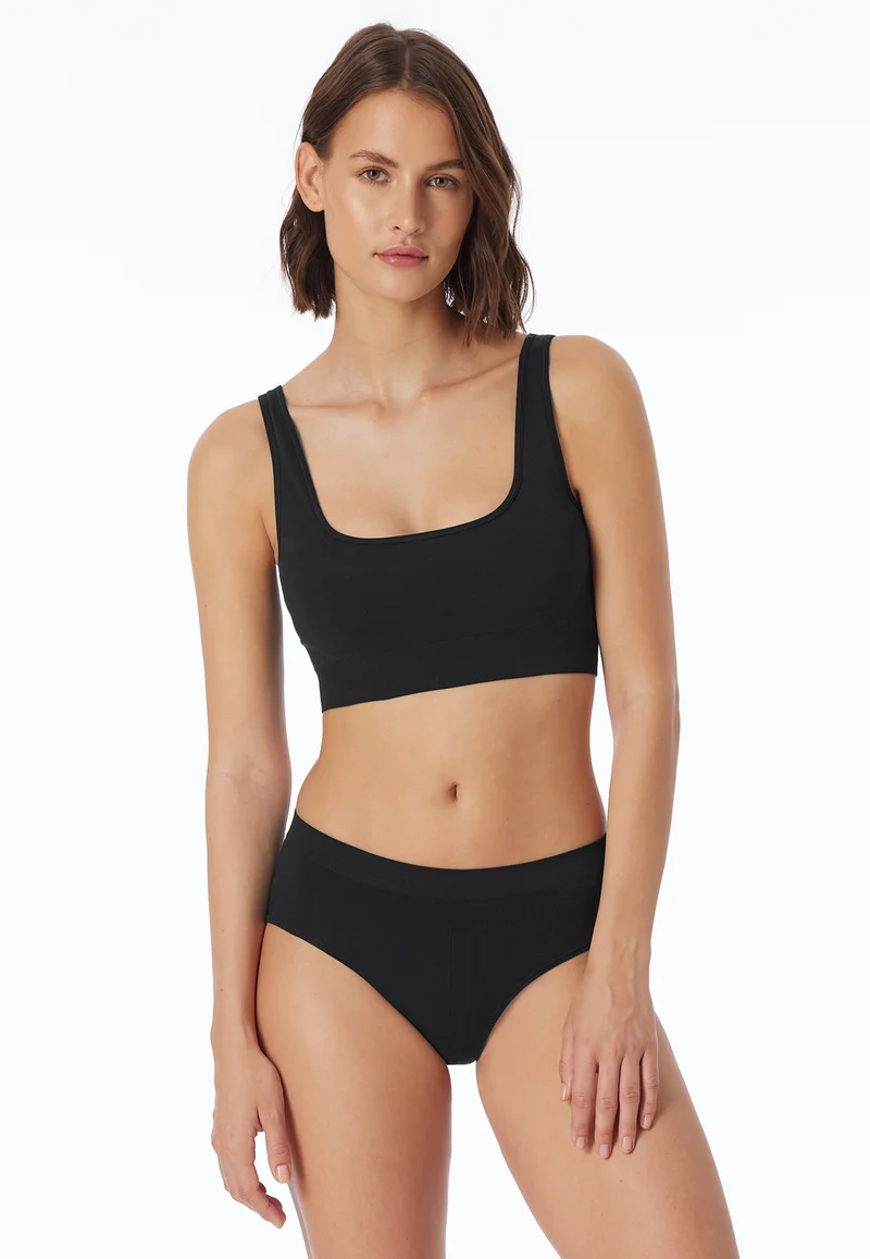 Bustier Seamless Schwarz - Casual Seamless