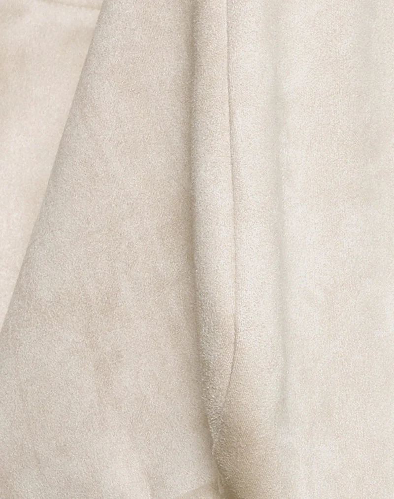 Sac Tetira avec double boucle en écaille de tortue en crème