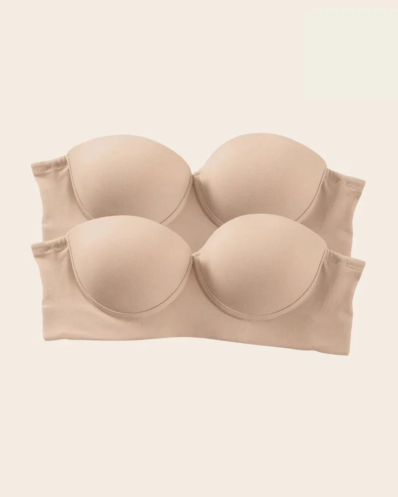 Pack de 2 soutiens-gorge bustier 360°