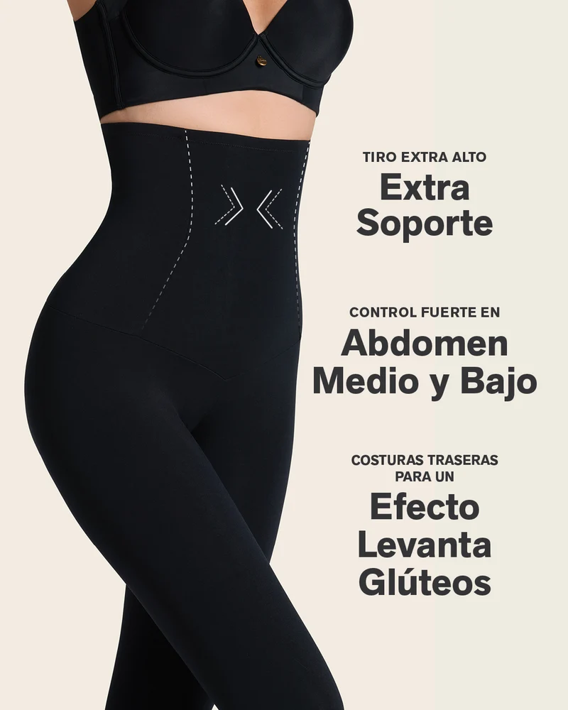 Legging taille haute avec contrôle du ventre et des jambes
