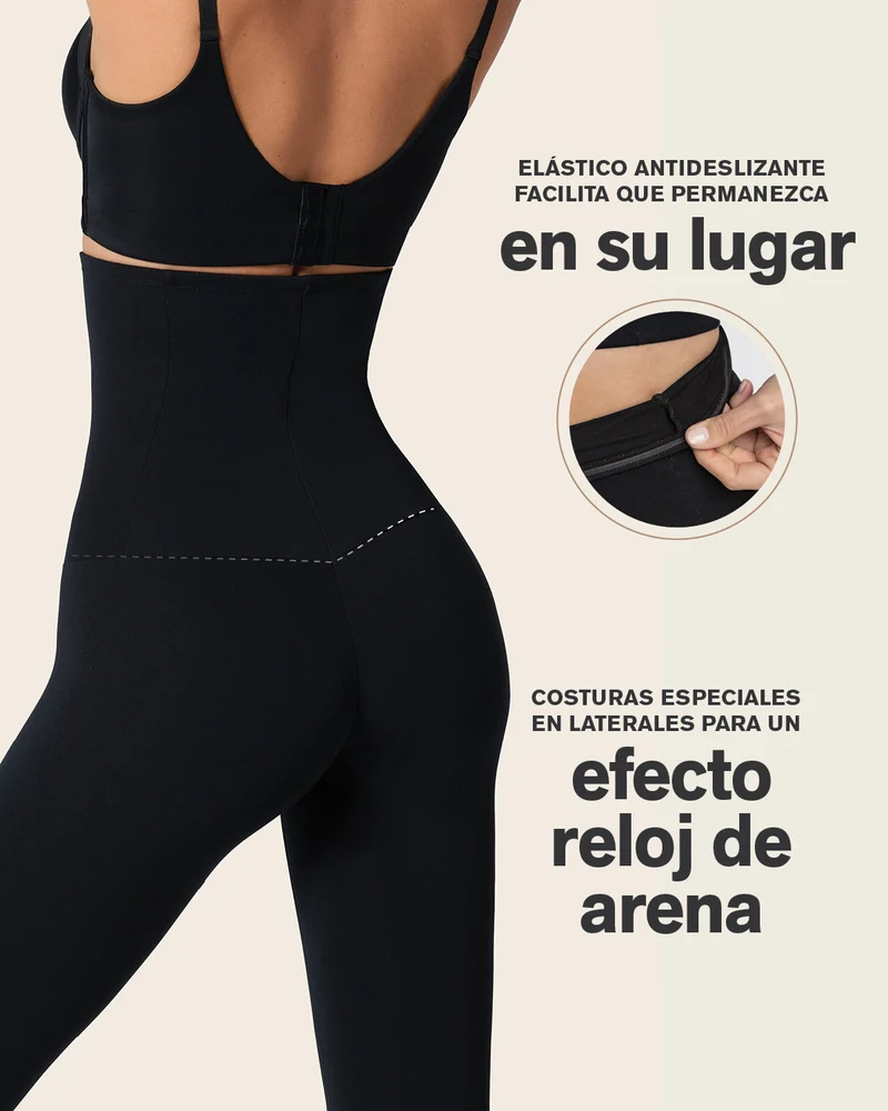 Legging taille haute avec contrôle du ventre et des jambes
