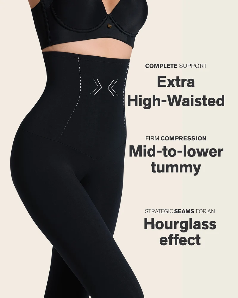 Legging taille haute avec contrôle du ventre et des jambes
