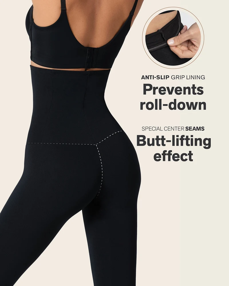 Legging taille haute avec contrôle du ventre et des jambes