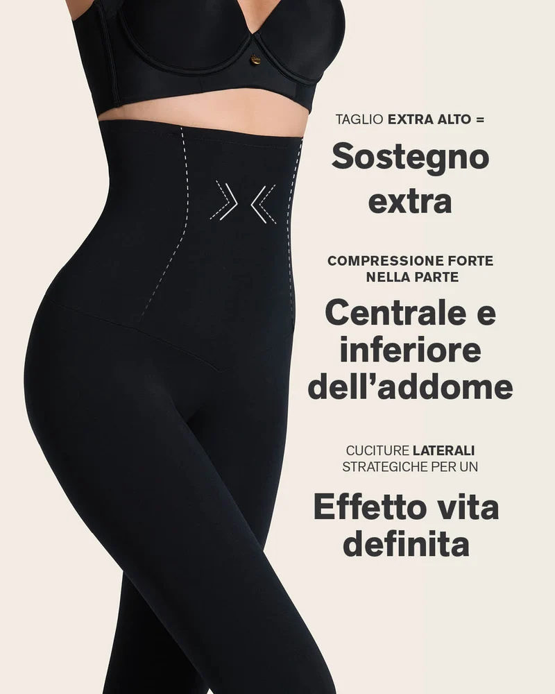 Legging taille haute avec contrôle du ventre et des jambes