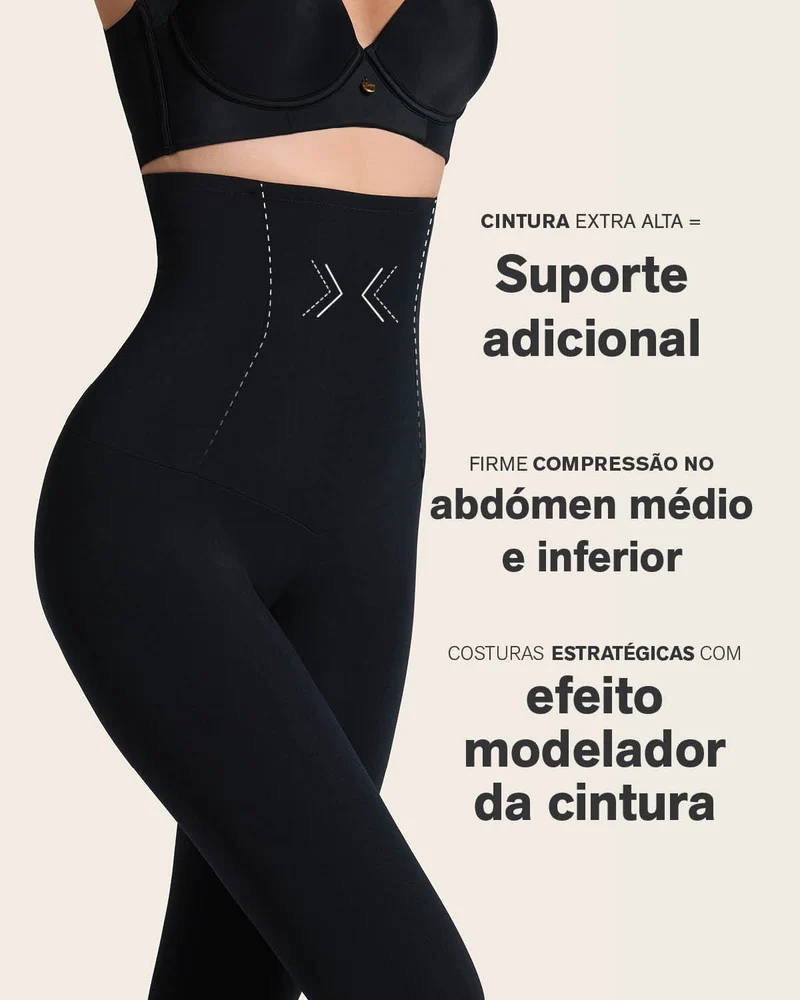 Legging taille haute avec contrôle du ventre et des jambes