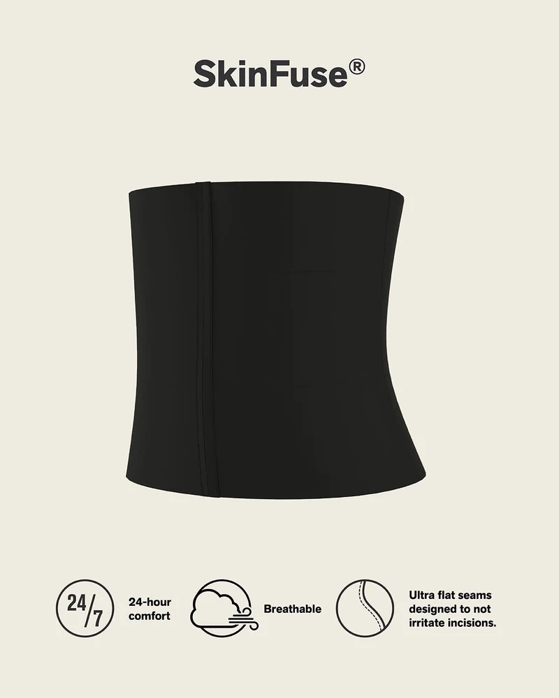 Ceinture abdominale à contrôle modérée avec bandes anatomiques