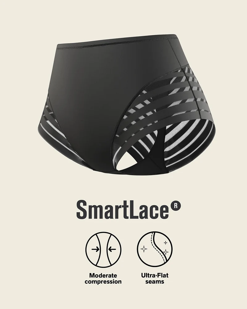 Lot de 3 culottes gainantes classiques avec compression modérée de l’abdomen