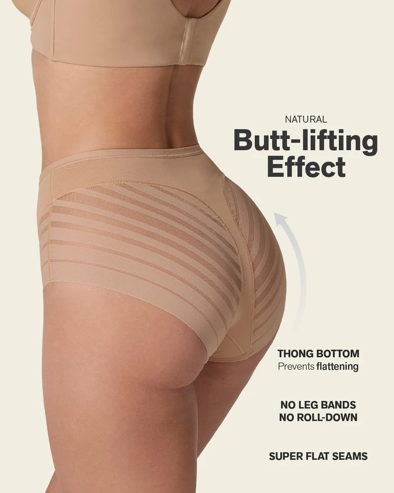 Lot de 3 culottes gainantes classiques avec compression modérée de l’abdomen