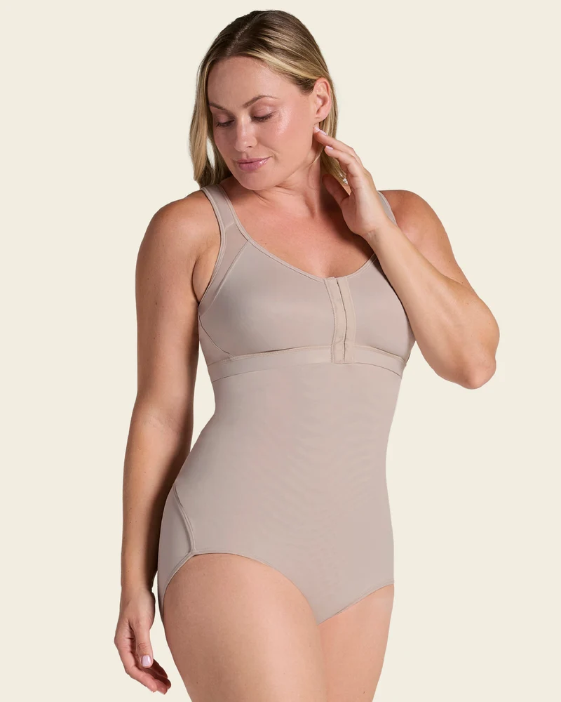 Culotte gainante post-partum et post-chirurgicale avec côtés larges velcro