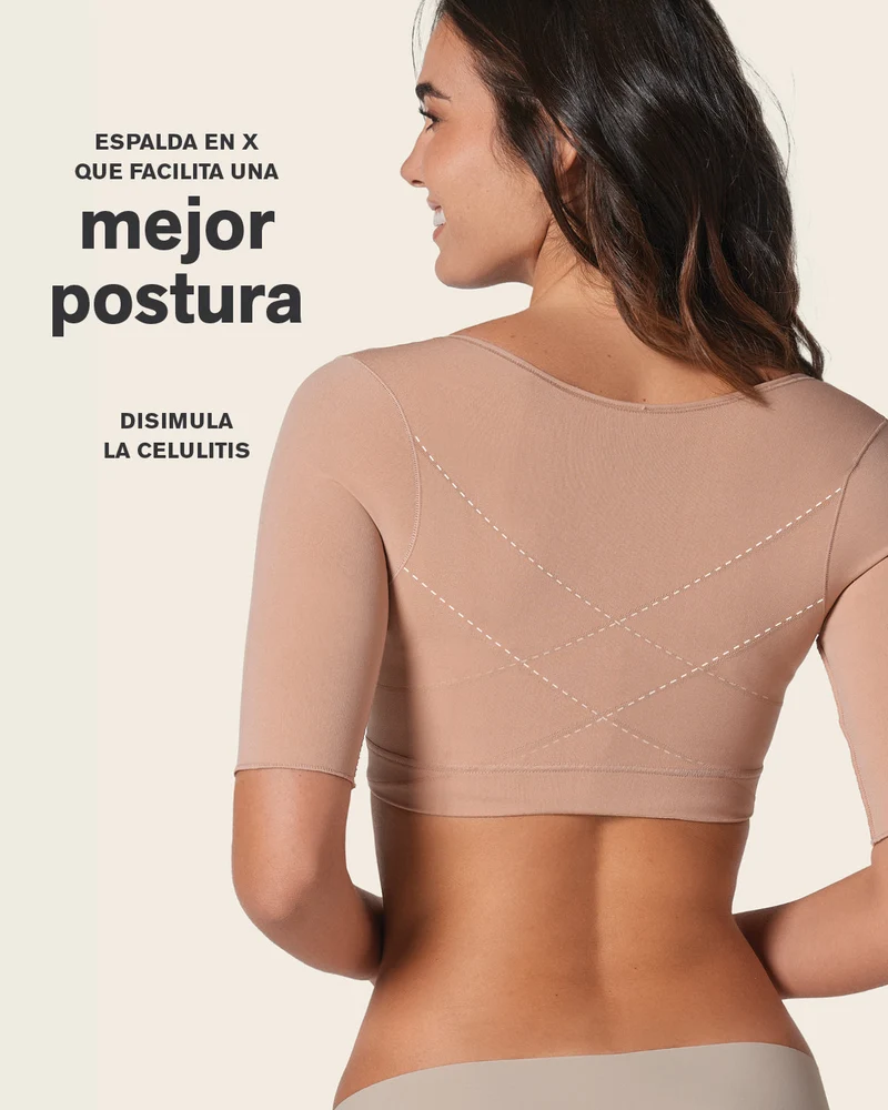Gilet de compression invisible avec correcteur de posture