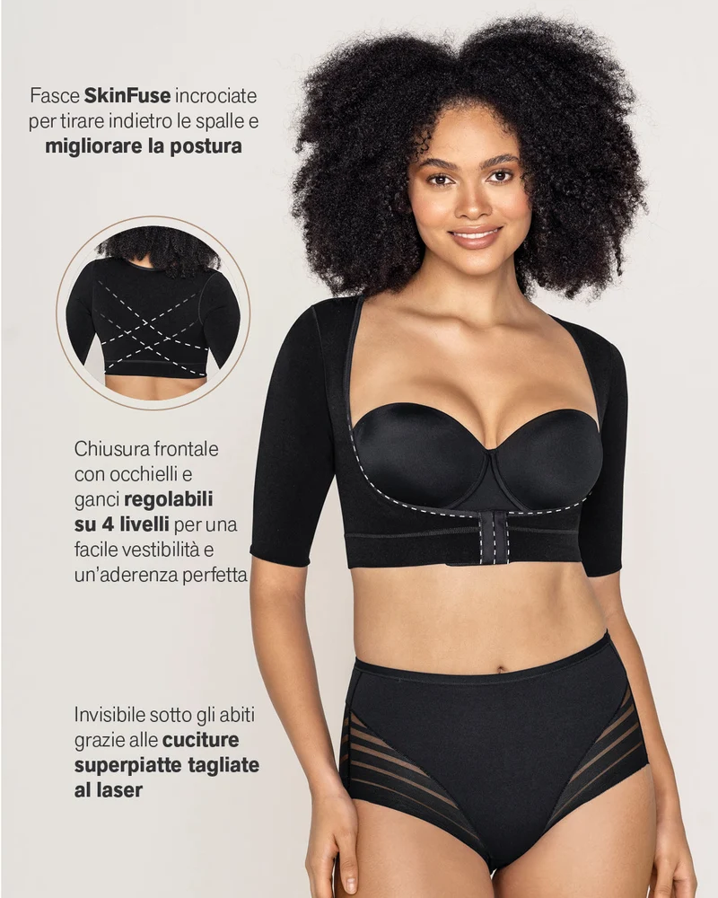 Gilet de compression invisible avec correcteur de posture