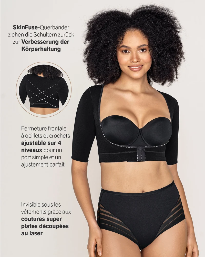 Gilet de compression invisible avec correcteur de posture