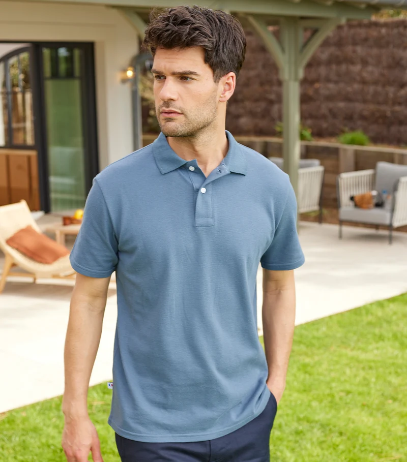 Polo Homme Azur - Intemporel