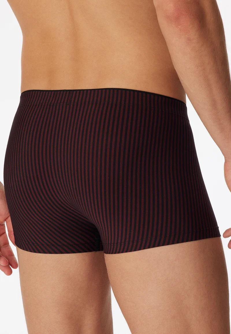 Enge Boxershorts Rot gestreift - Long Life Soft