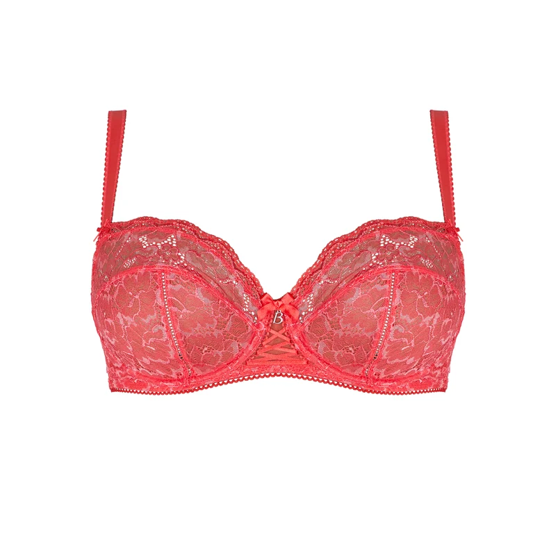 Soutien-gorge emboîtant rouge Luccia